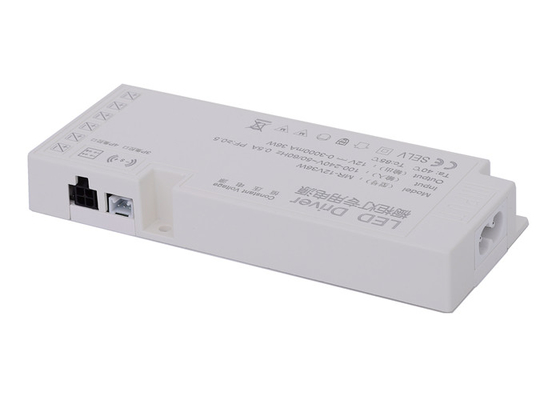 Driver Power Supply Constant Voltage della luce del nastro di CC 12V 36W 3A LED