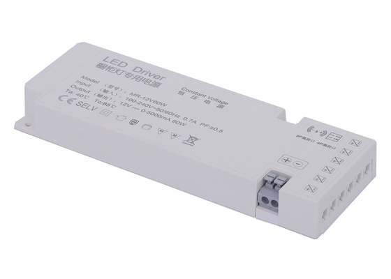driver 60W di 5A 12V Constant Voltage LED per la luce del nastro di Manica del LED
