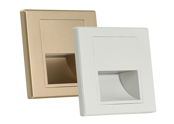 Il LED ha messo la presa di corrente del supporto della parete dorato bianco di 1,5 watt