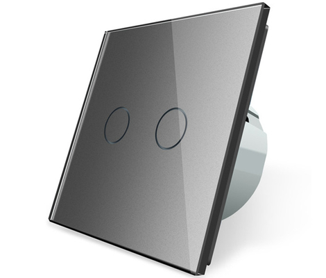 Il sensore di tocco leggero di modi di Smart 2 commuta il CA 100 - 250V ha temperato il vetro